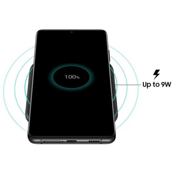 Samsung ﻿Wireless Charger Pad - Ladestation - Mit Adapter und Ladekabel - 15 Watt - Weiß