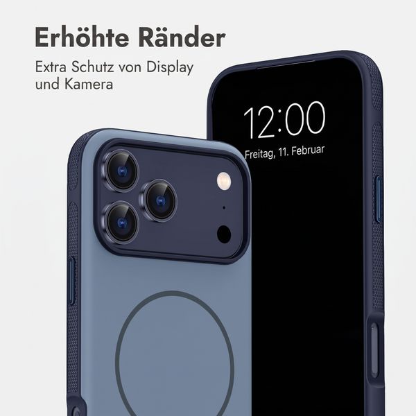 imoshion Color Backcover mit Thin MagSafe Ring Apple iPhone 17 Pro - Dunkelblau