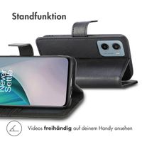 imoshion Luxuriöse Klapphülle Motorola Moto G05 / E15 - Schwarz