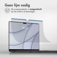 Accezz Magnetische Displayschutzfolie Apple MacBook Air 15 Zoll (2023 / 2024 M3 / 2025 M4 / 2026 M5)