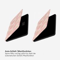 Selencia Vivid Klapphülle Apple iPad 11 (2025) 11 Zoll A16 / iPad 10 (2022) 10.9 Zoll - Paisley Blush