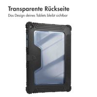 Accezz Rugged Trifold Klapphülle Samsung Galaxy Tab A9 Plus - Schwarz