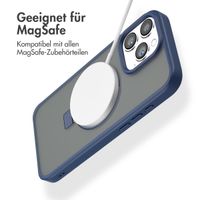 Accezz Ring Stand Backcover mit MagSafe Apple iPhone 16 Pro Max - Blau
