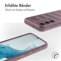 imoshion EasyGrip Back Cover für das Samsung Galaxy S23 - Violett