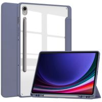 imoshion Trifold Hardcase Klapphülle Samsung Galaxy Tab S9 11.0 Zoll - Violett