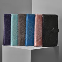 Mandala Klapphülle Türkis Motorola One Hyper