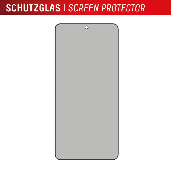 Displex Displayschutz aus gehärtetem Glas Privacy Samsung Galaxy S25 Edge