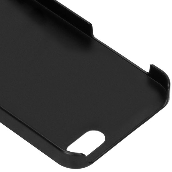 Gestalte deine eigene Hardcase Hülle Apple iPhone SE (2016) / 5 / 5s - Schwarz