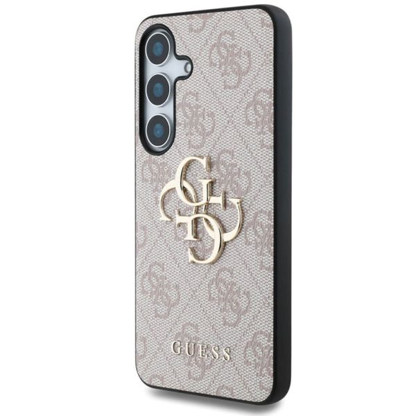 Guess 4G Metal Logo Back Cover für das Samsung Galaxy S25 - Pink