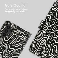 imoshion Design Klapphülle Samsung Galaxy A13 (4G) - Black And White