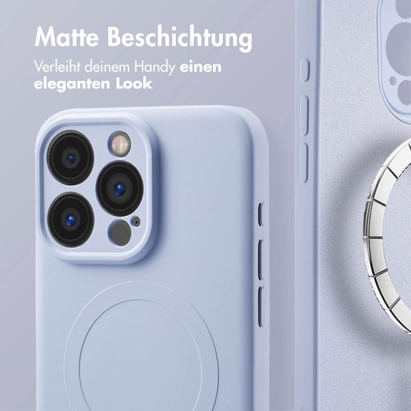 imoshion Color Back Cover mit MagSafe Apple iPhone 15 Pro Max - Lila
