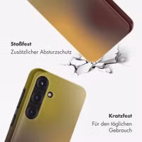 Selencia Vivid Rückabdeckung mit MagSafe Samsung Galaxy S25 - Gradient Olive Dust