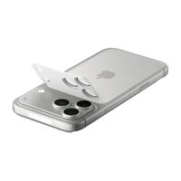 Spigen GLAStR EZ Fit Optik Kameraschutz für das Apple iPhone 17 Pro - Silver
