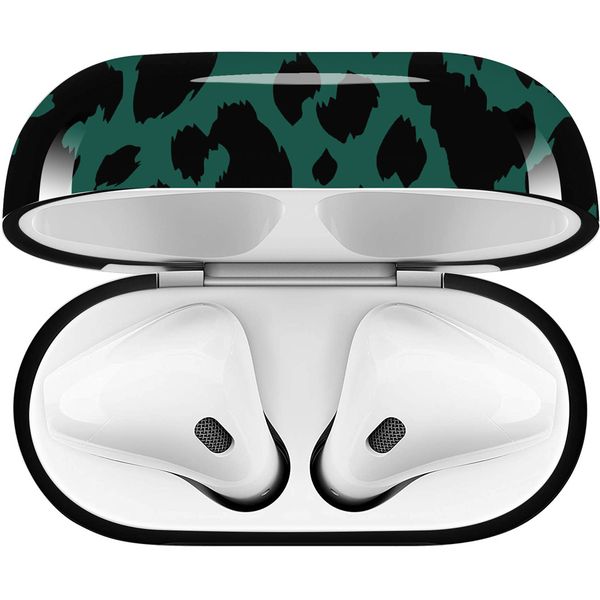 imoshion Design Hardcover Case AirPods 1 / 2 - Green Leopard