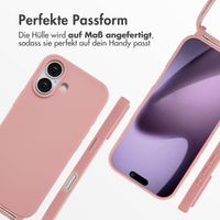 imoshion SilikonHülle mit Band Apple iPhone 17 - Sand Pink