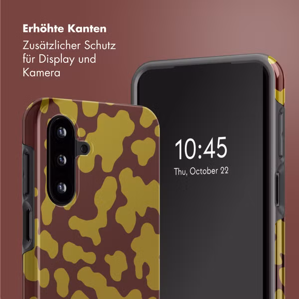 Selencia Vivid Back Cover Samsung Galaxy A17 - Moo'd Olive Dust