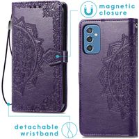 imoshion Mandala Klapphülle für das Samsung Galaxy M52 - Violett