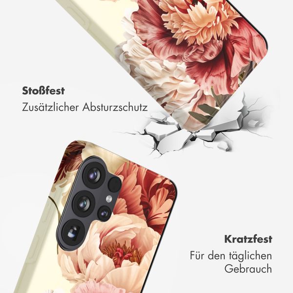 Selencia Vivid Back Cover Samsung Galaxy S26 Ultra - Vintage Peony