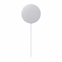 Apple MagSafe Ladegerät - Kabelloses Ladegerät 25W - 2 Meter - 2024 - Weiß