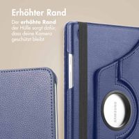 imoshion 360° drehbare Klapphülle Galaxy Tab S6 Lite / Tab S6 Lite (2022) / Tab S6 Lite (2024) - Dunkelblau