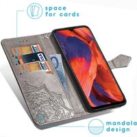 imoshion Mandala Klapphülle Oppo A73 (5G) - Grau