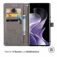 imoshion Mandala Klapphülle Xiaomi Redmi Note 14 Pro (4G) - Grau