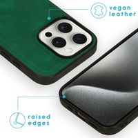 imoshion Entfernbare 2-1 Luxus Klapphülle Apple iPhone 16 Pro - Dunkelgrün