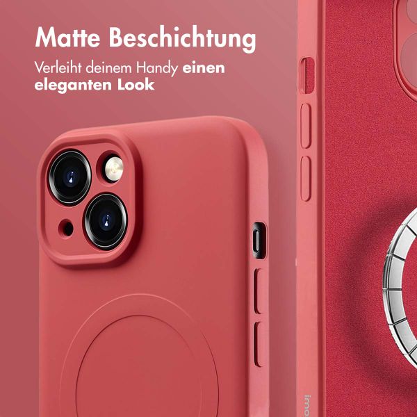 imoshion Color Back Cover mit MagSafe für das iPhone 15 - Dusty Rose