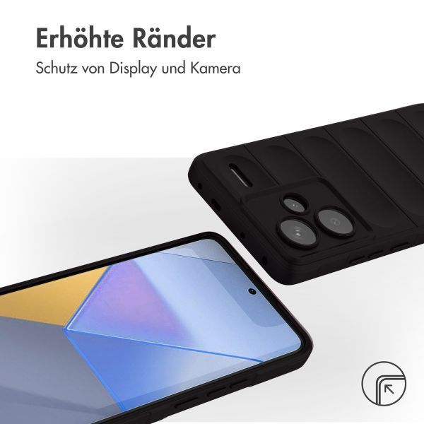 imoshion EasyGrip Backcover Xiaomi Redmi Note 13 Pro Plus (5G) - Schwarz