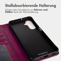 imoshion Design Klapphülle Samsung Galaxy A35 - Crush Check Coral Dust