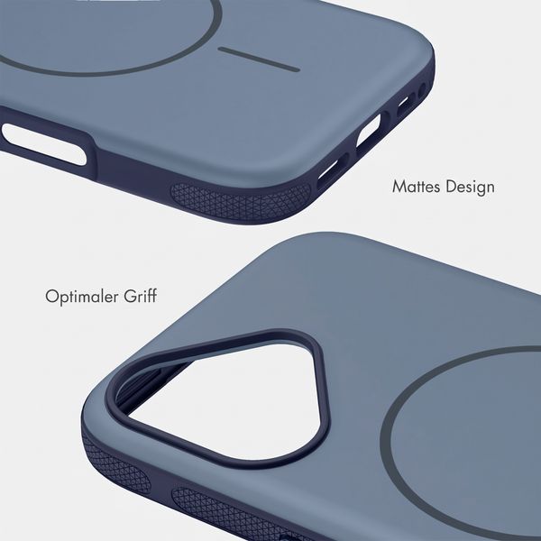 imoshion Color Backcover mit Thin MagSafe Ring Apple iPhone 16 - Dunkelblau