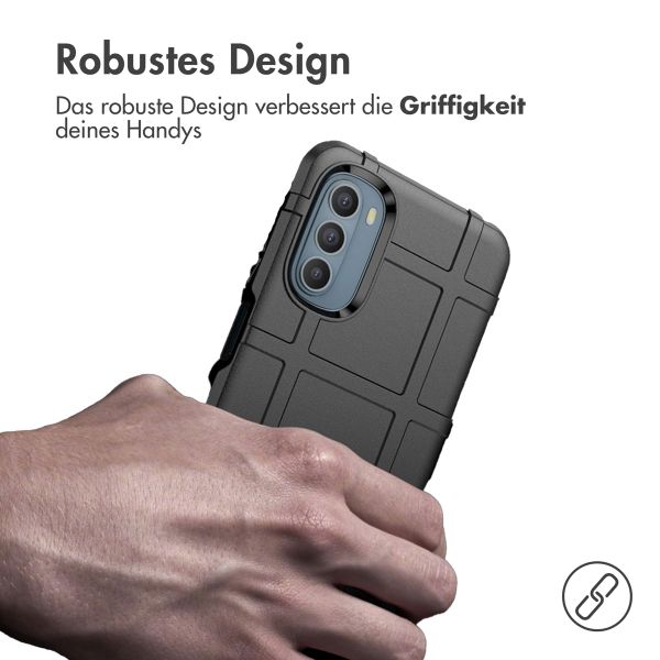 imoshion Rugged Shield Backcover für das Motorola Moto G31 / G41 - Schwarz