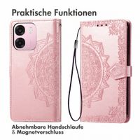 imoshion Mandala Klapphülle Oppo A6 (5G) - Rose Gold