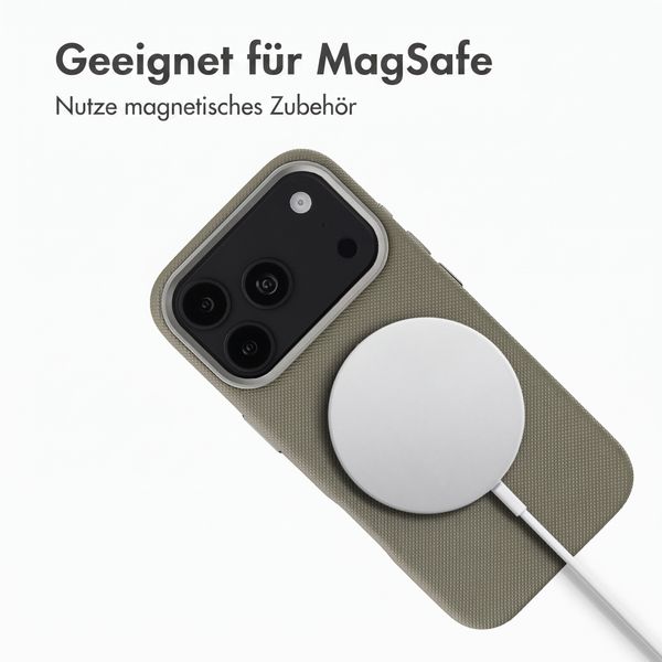 Accezz Mesh Backcover mit MagSafe Apple iPhone 17 Pro - Dunkelgrau