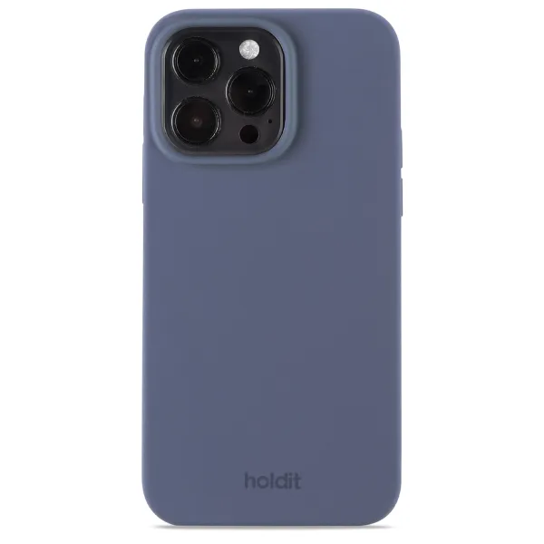 Holdit Silicone Case für das iPhone 14 Pro Max - Pacific Blue