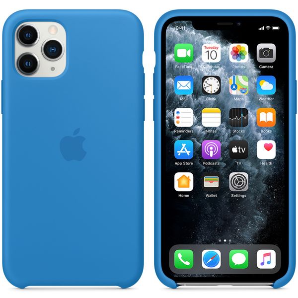 Apple Silikon-Case für das Apple iPhone 11 Pro - Surf Blue