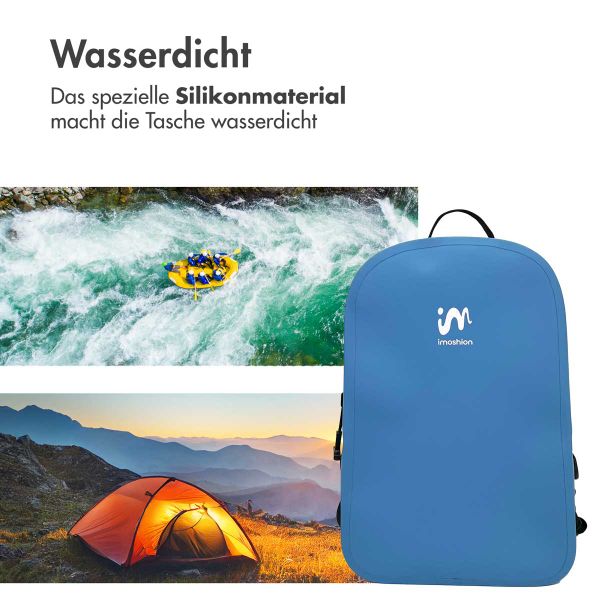 imoshion Air-Tight Waterproof Rucksack 20L - Large - Soft Blue