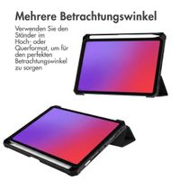 imoshion Trifold Hardcase Klapphülle Apple iPad Mini 7 (2024) / iPad Mini 6 (2021) - Schwarz