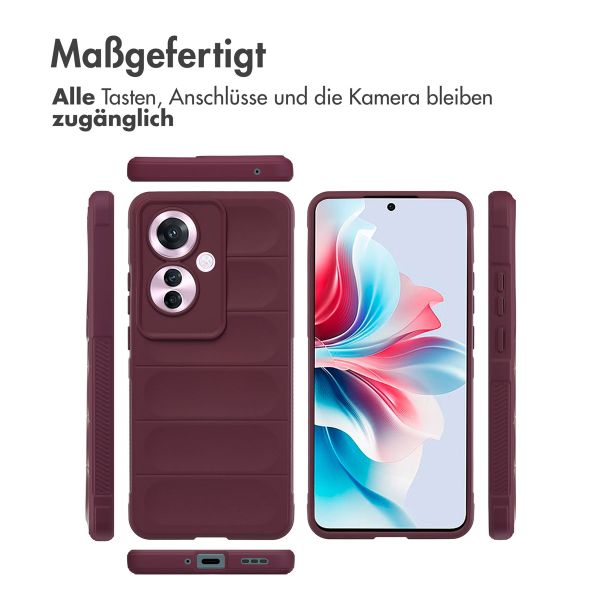 imoshion EasyGrip Backcover für das Oppo Reno 11 F - Aubergine