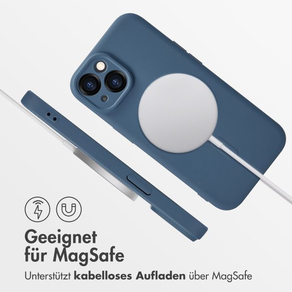 imoshion Color Back Cover mit MagSafe für das iPhone 15 - Dunkelblau