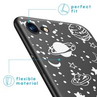 imoshion Design Hülle für das iPhone SE (2022 / 2020) / 8 / 7 - Fun galaxy