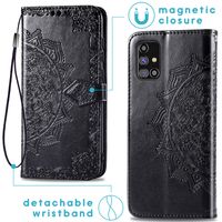 imoshion Mandala Klapphülle Samsung Galaxy M31s - Schwarz