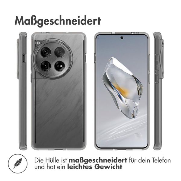 Accezz Clear TPU Backcover OnePlus 12 - Transparent