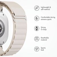 Accezz Nylon Alpine Armband für Samsung Galaxy Watch Ultra 2 (2026) / Ultra (2024/2025) - Polarstern