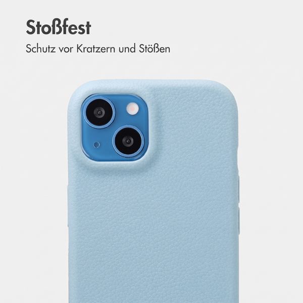 imoshion Texture Backcover Apple iPhone 14 / 13 - Hellblau