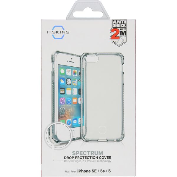 Itskins Spectrum Backcover Transparent für das iPhone 5 / 5s / SE