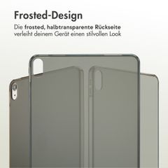 Accezz Frosted Backcover Apple iPad Air 11 Zoll (2025) M3 / (2024) M2 / Air 5 (2022) / Air 4 (2020) - Schwarz