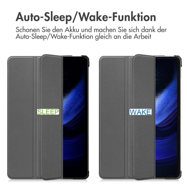 imoshion Trifold Klapphülle Xiaomi Pad 6 / 6 Pro - Grau
