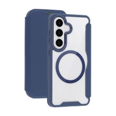 imoshion Transparente Bookcase mit MagSafe Samsung Galaxy S26 - Blau