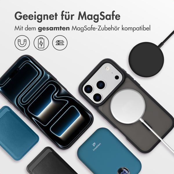 imoshion Color Guard Back Cover mit MagSafe Apple iPhone 17 Pro Max - Schwarz